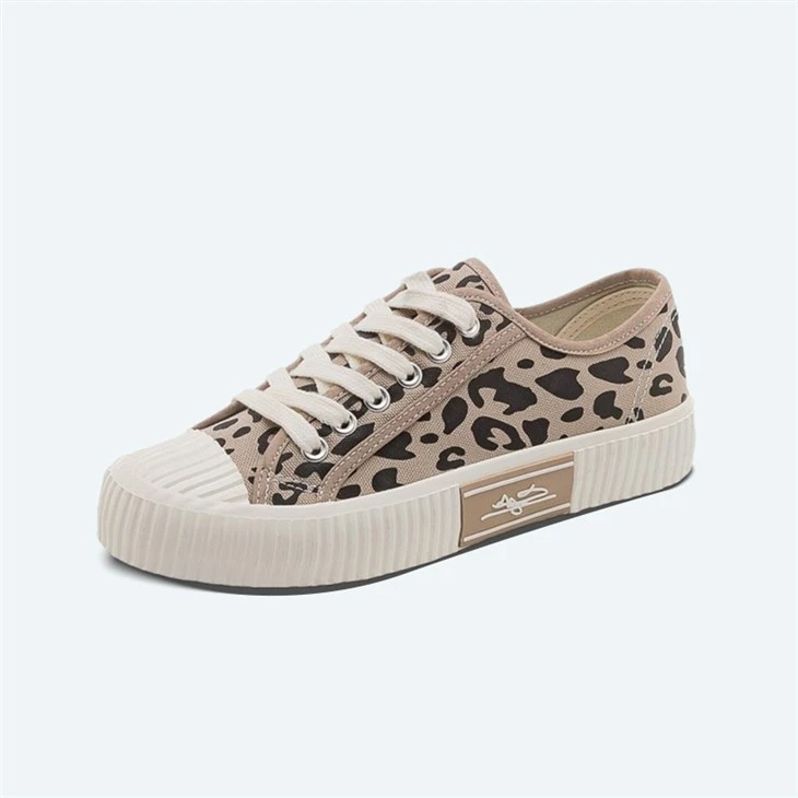 Leopard Damskie płótno Buty
