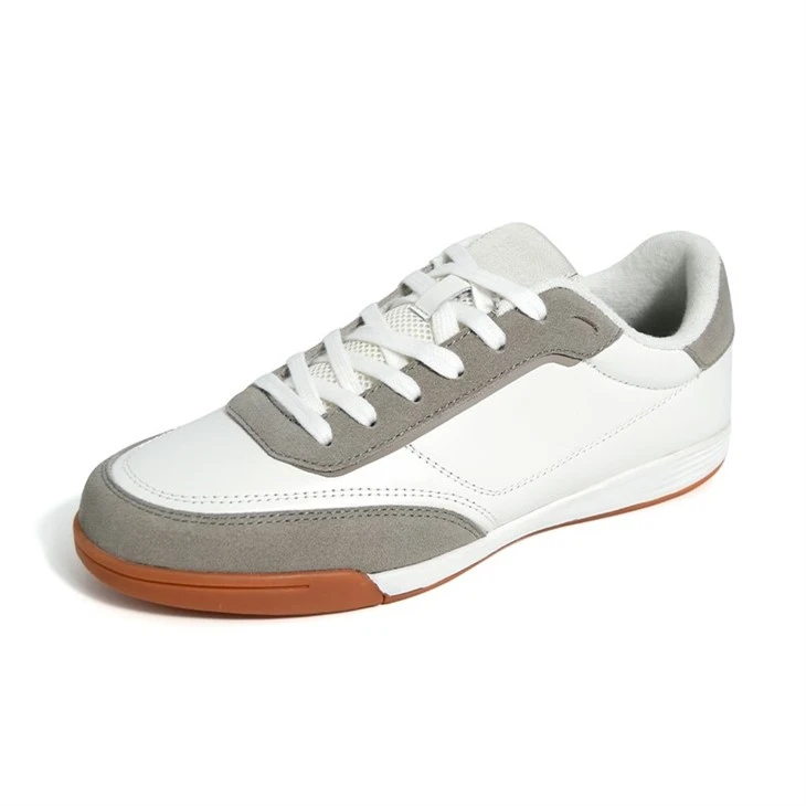 Men's White Leather Sneakers For Effortless Style factory