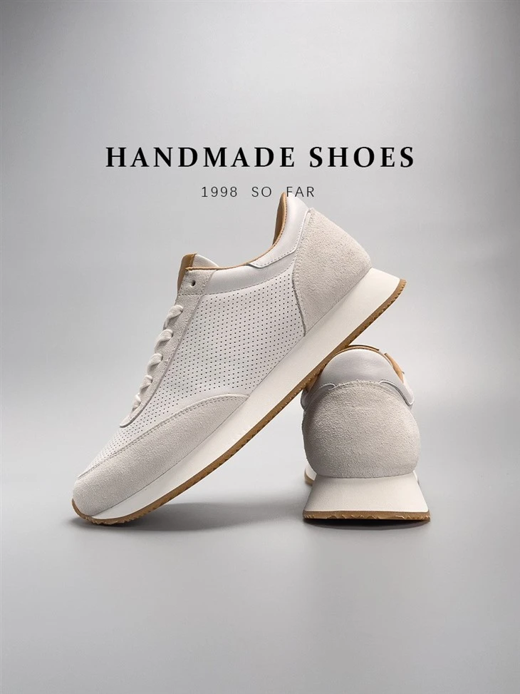 White Sport Men Casual Shoes